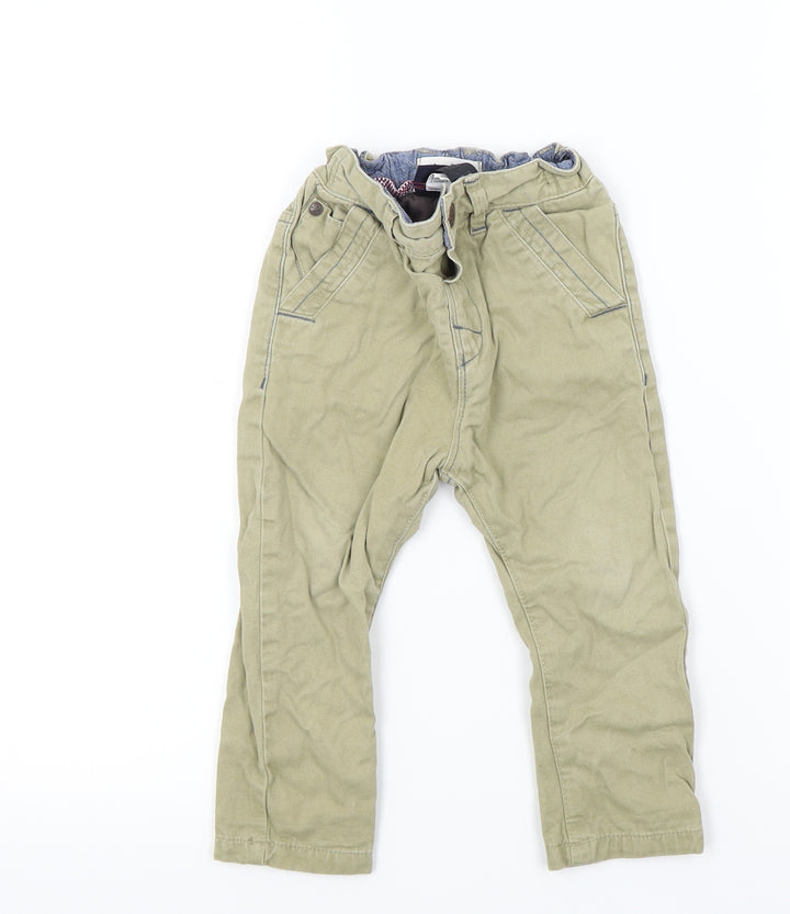 NEXT Baby Beige   Capri Jeans Size 12-18 Months