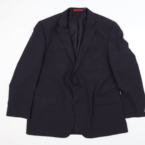 Burton Mens Blue   Jacket Suit Jacket Size 44