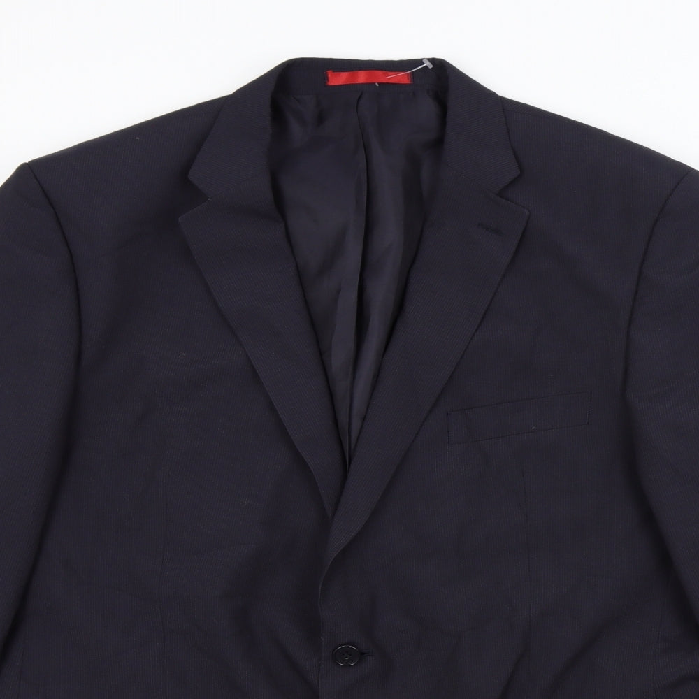Burton Mens Blue   Jacket Suit Jacket Size 44