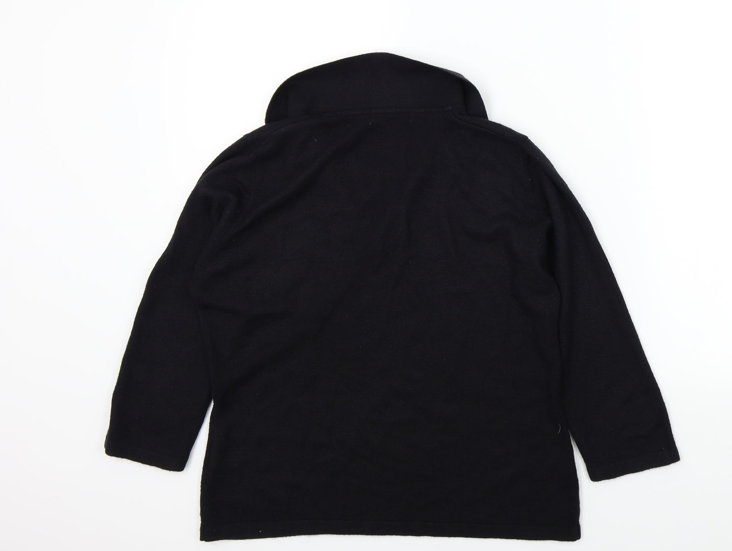 M&Co Womens Black   Pullover Jumper Size L