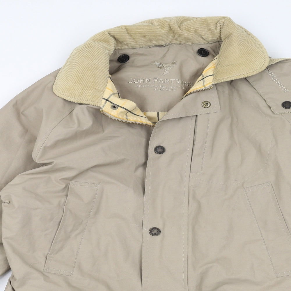 John Partidge Mens Beige   Jacket  Size M