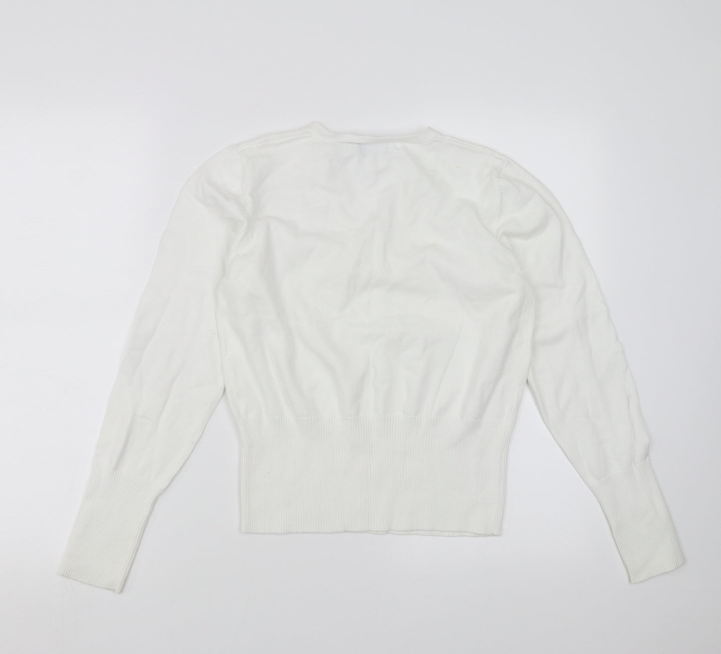 Mexx Womens White   Pullover Jumper Size L