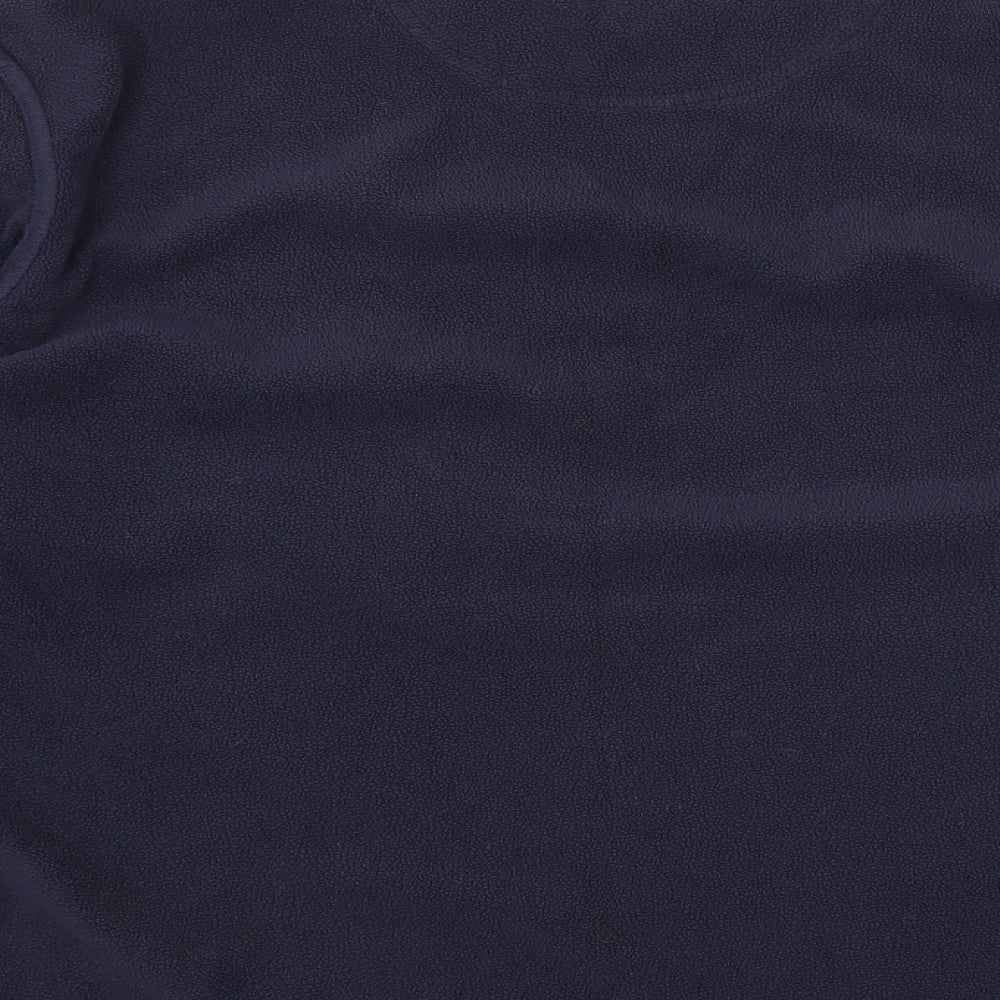 Marks and Spencer Mens Blue  Fleece Pullover Jumper Size L