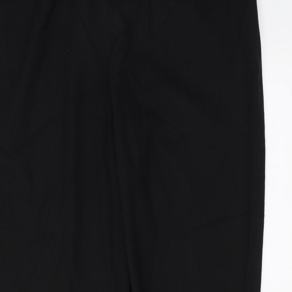 St michael  Womens Black   Trousers  Size 16 L31 in