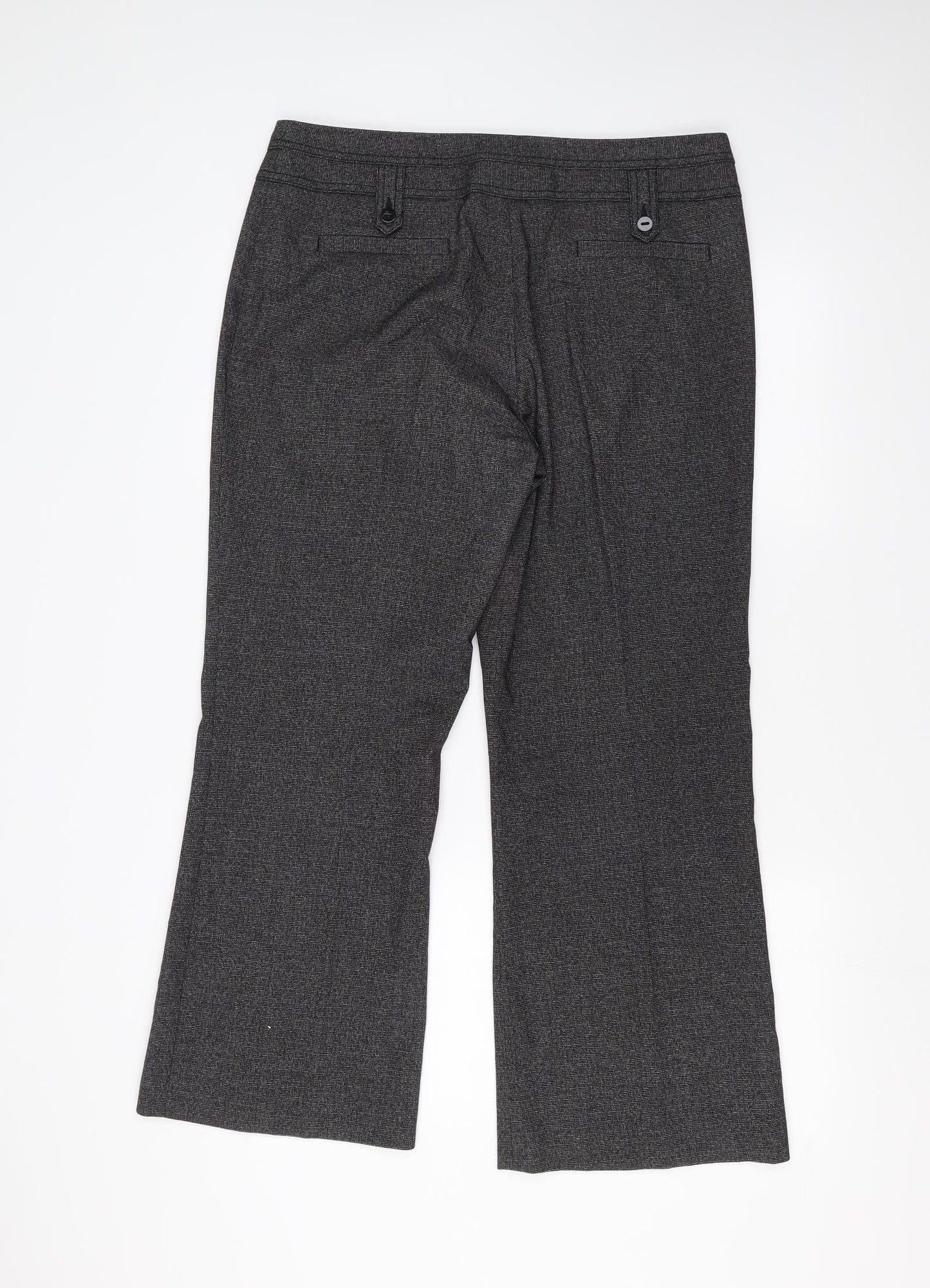 NEXT Womens Grey   Trousers  Size 14 L27 in