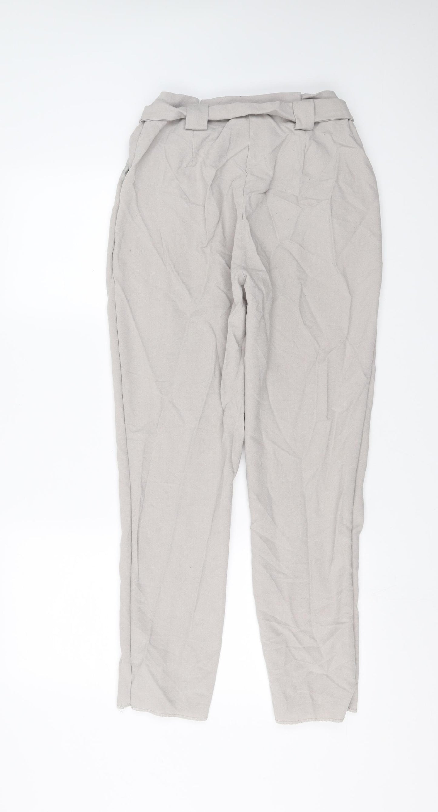 Missguided Womens Grey   Trousers  Size 10 L27 in