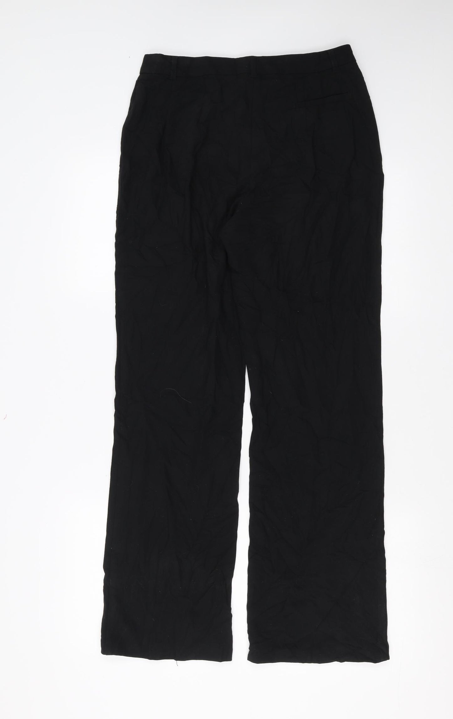 Marks and Spencer Womens Black   Trousers  Size 12 L30 in