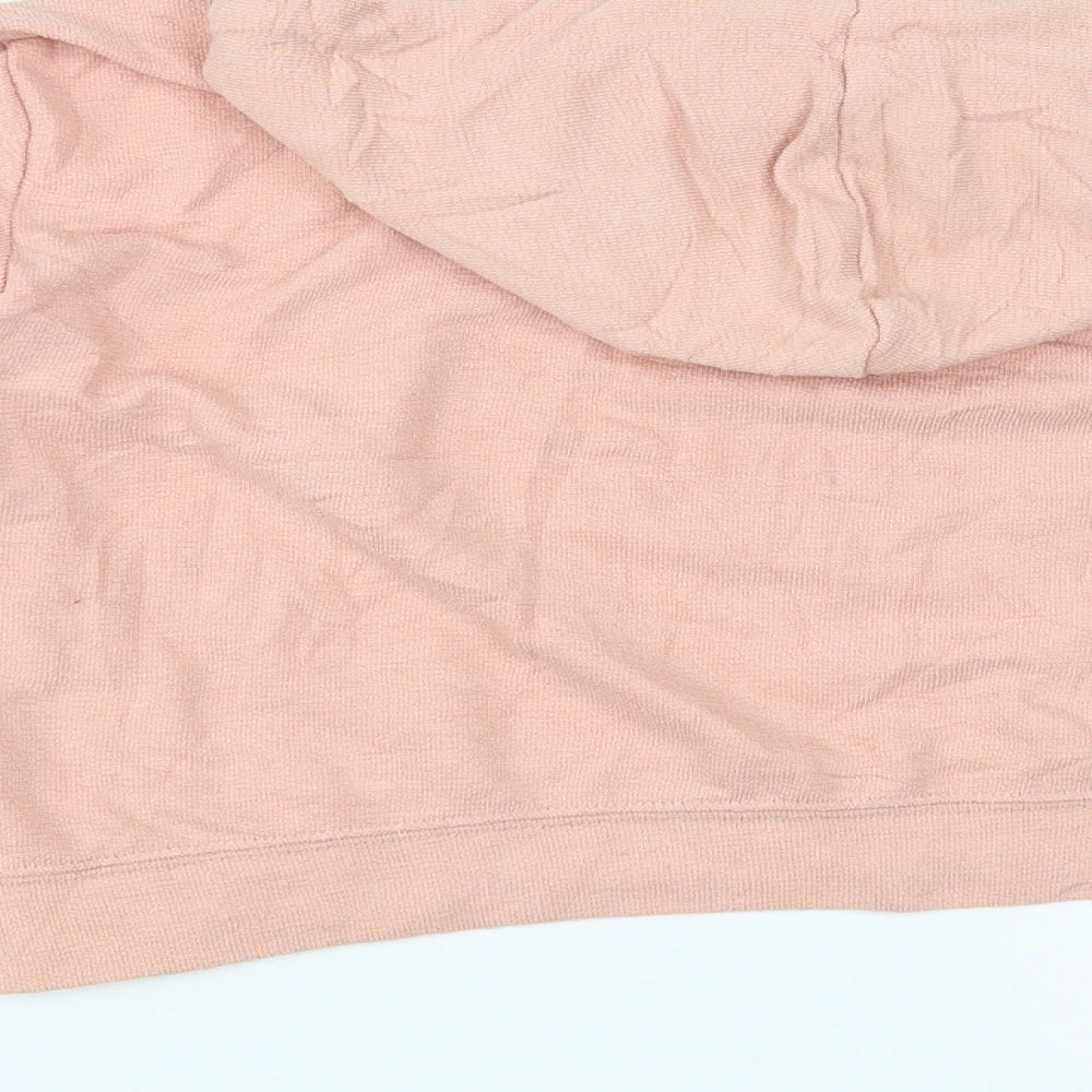Primark Womens Pink   Pullover Hoodie Size M  - cropped