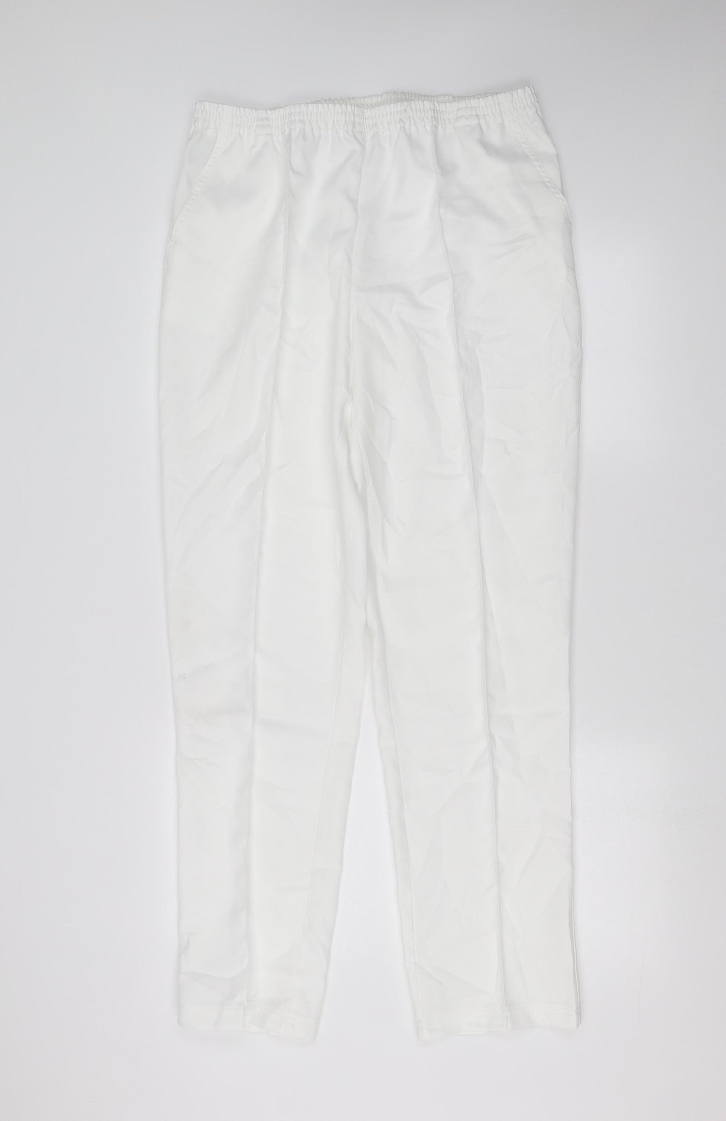 Damart Womens White   Trousers  Size 16 L31 in