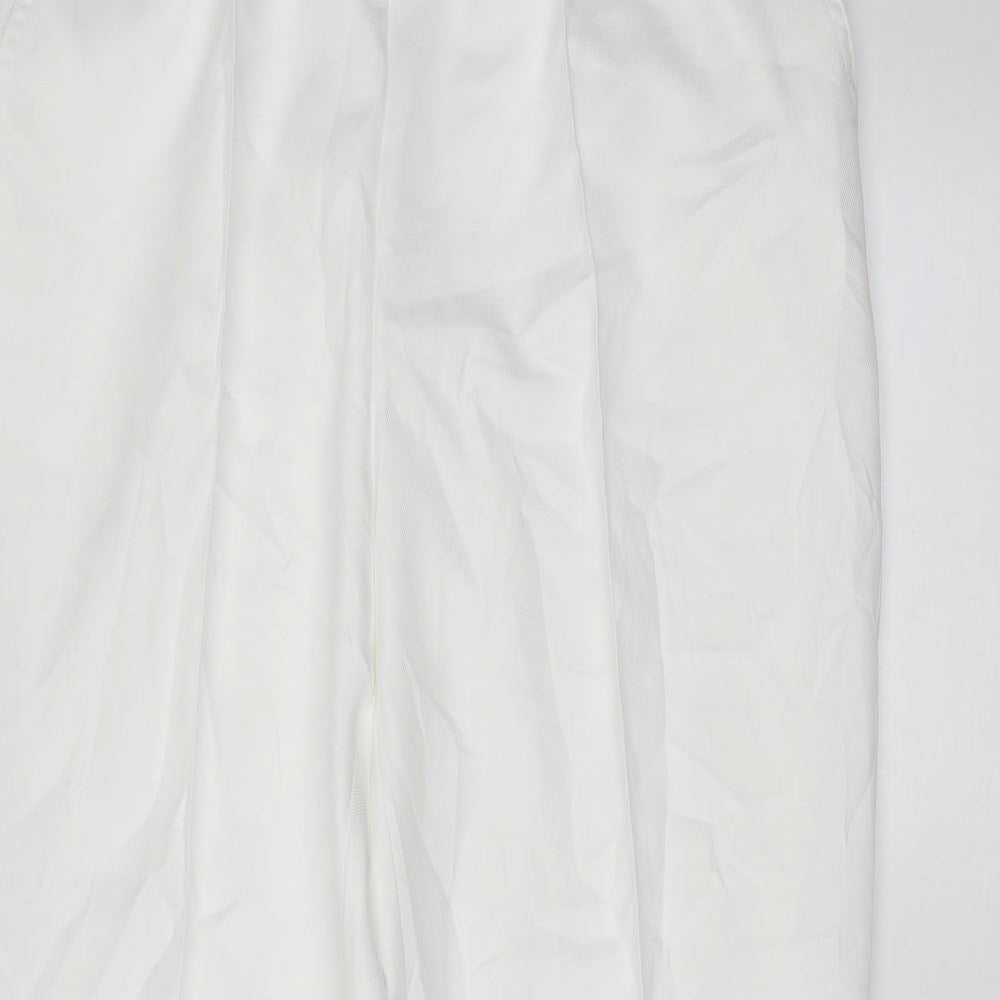 Damart Womens White   Trousers  Size 16 L31 in