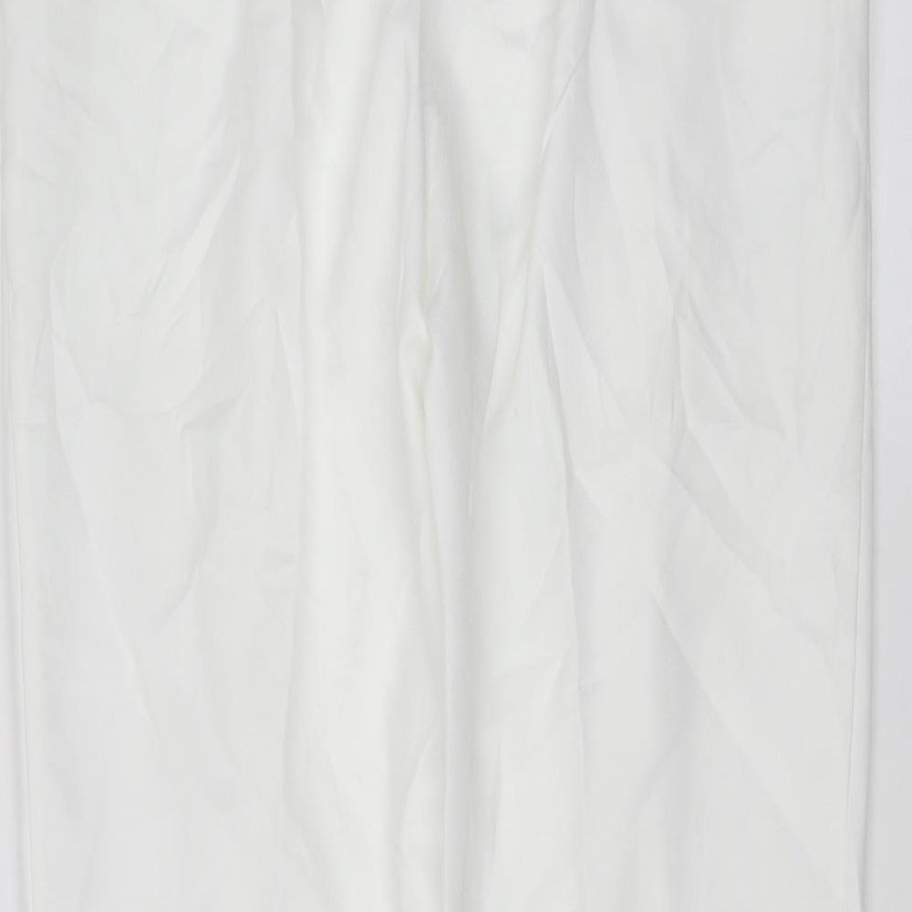 Damart Womens White   Trousers  Size 16 L31 in