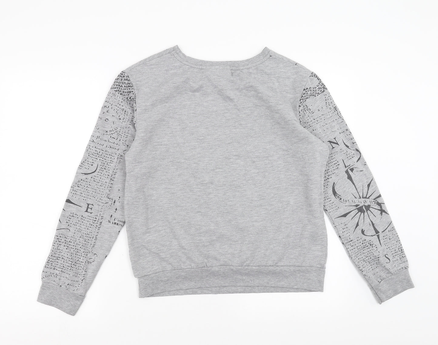 Primark Womens Grey   Pullover Sweatshirt Size M  - harry potter