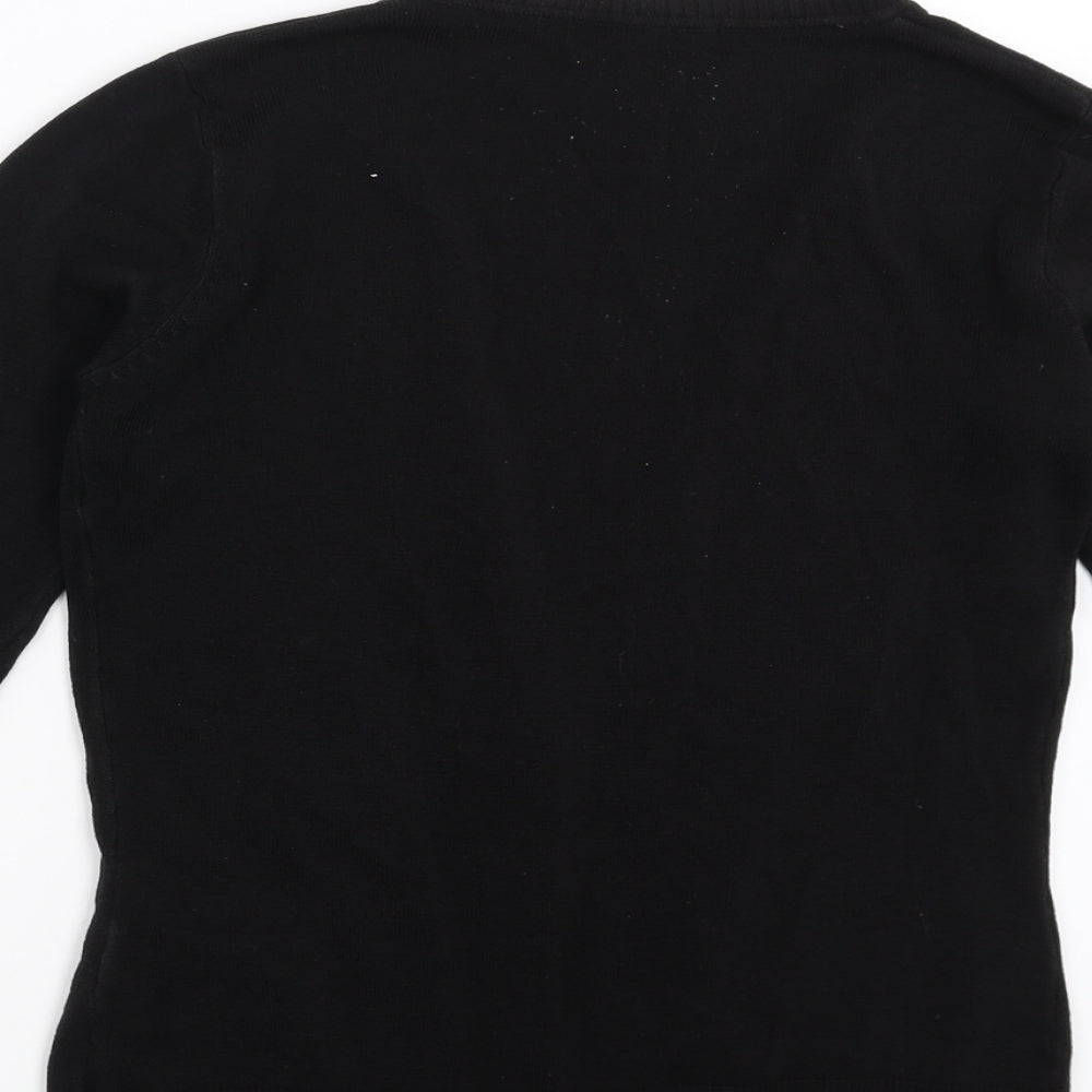 Primark Womens Black   Cardigan Jumper Size 10