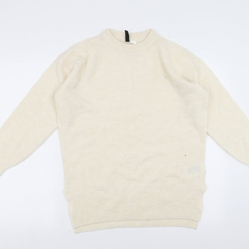 Divided by H&M Womens Ivory   Pullover Jumper Size XS