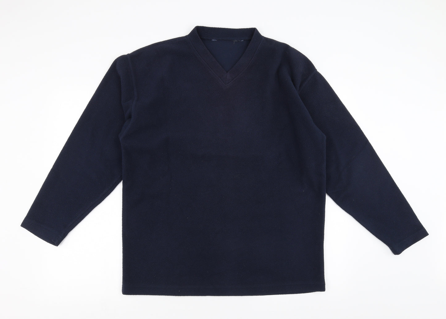 Preworn Mens Blue  Fleece Pullover Jumper Size XL