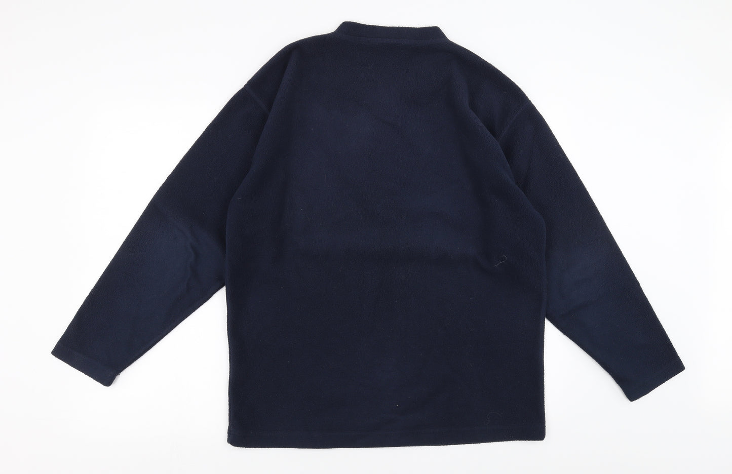 Preworn Mens Blue  Fleece Pullover Jumper Size XL