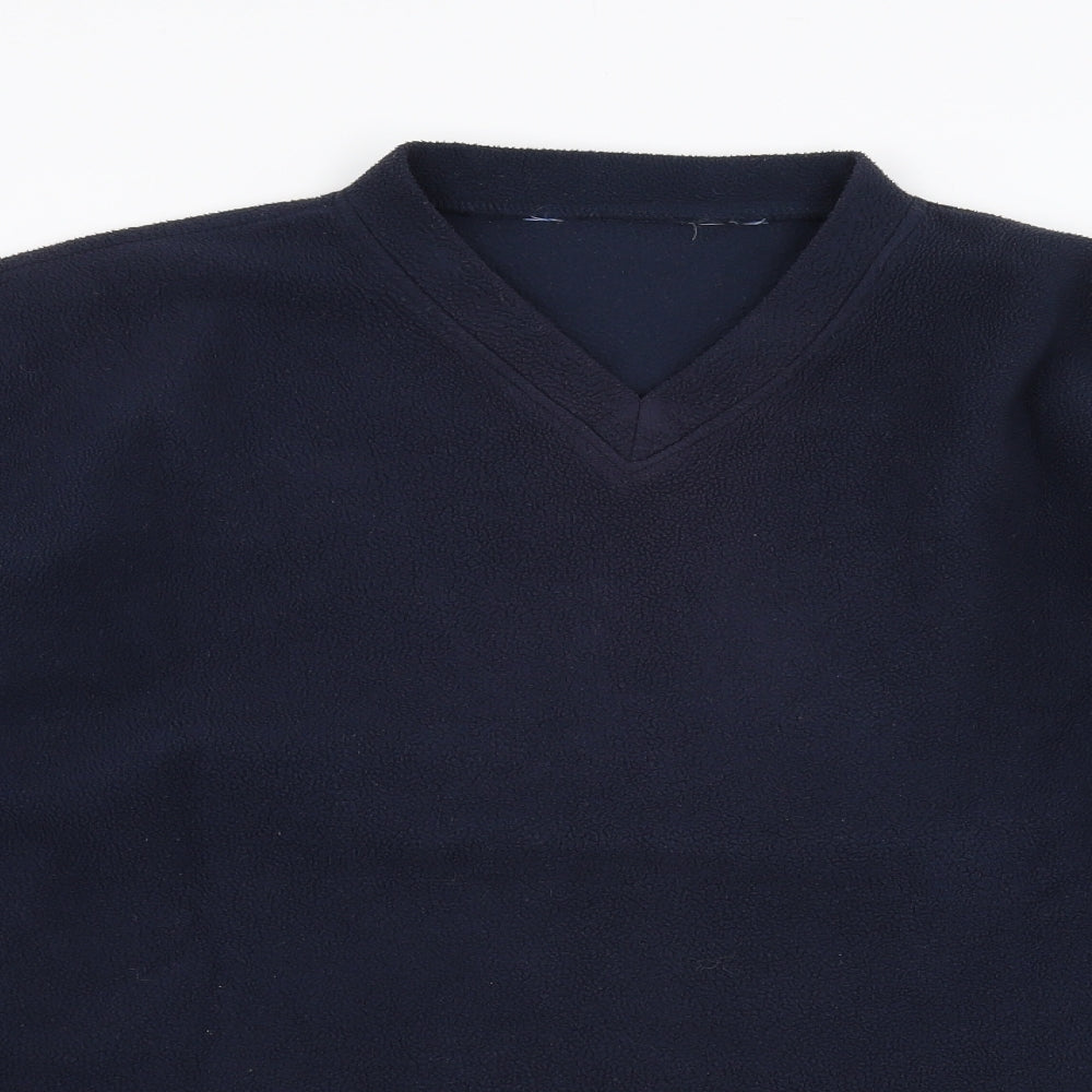 Preworn Mens Blue  Fleece Pullover Jumper Size XL