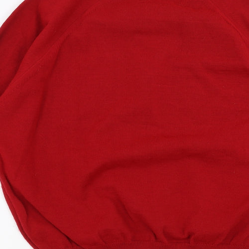 Casual Apparel Mens Red   Pullover Jumper Size M