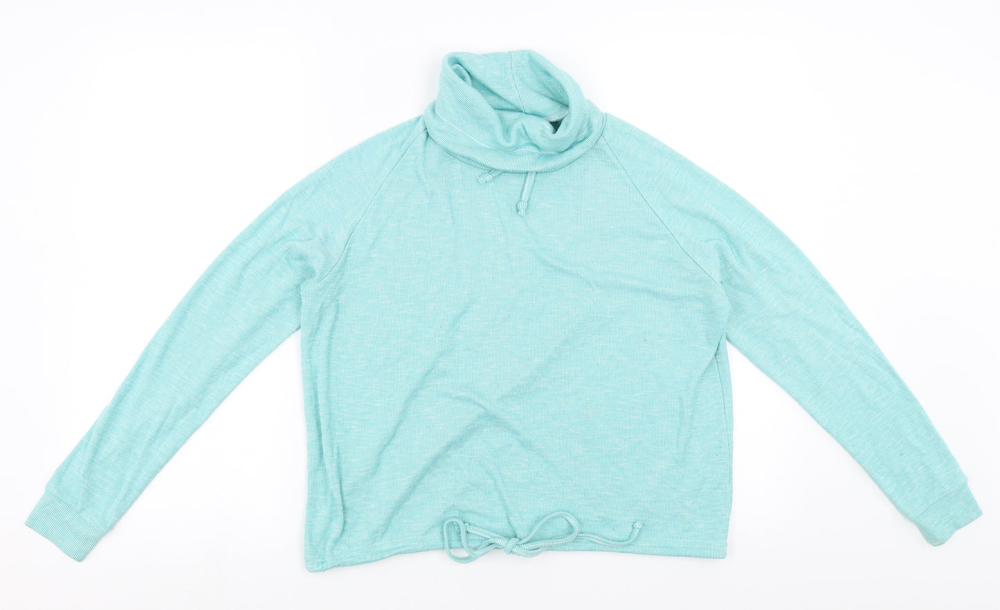 Primark Womens Green Striped  Pullover Jumper Size 12