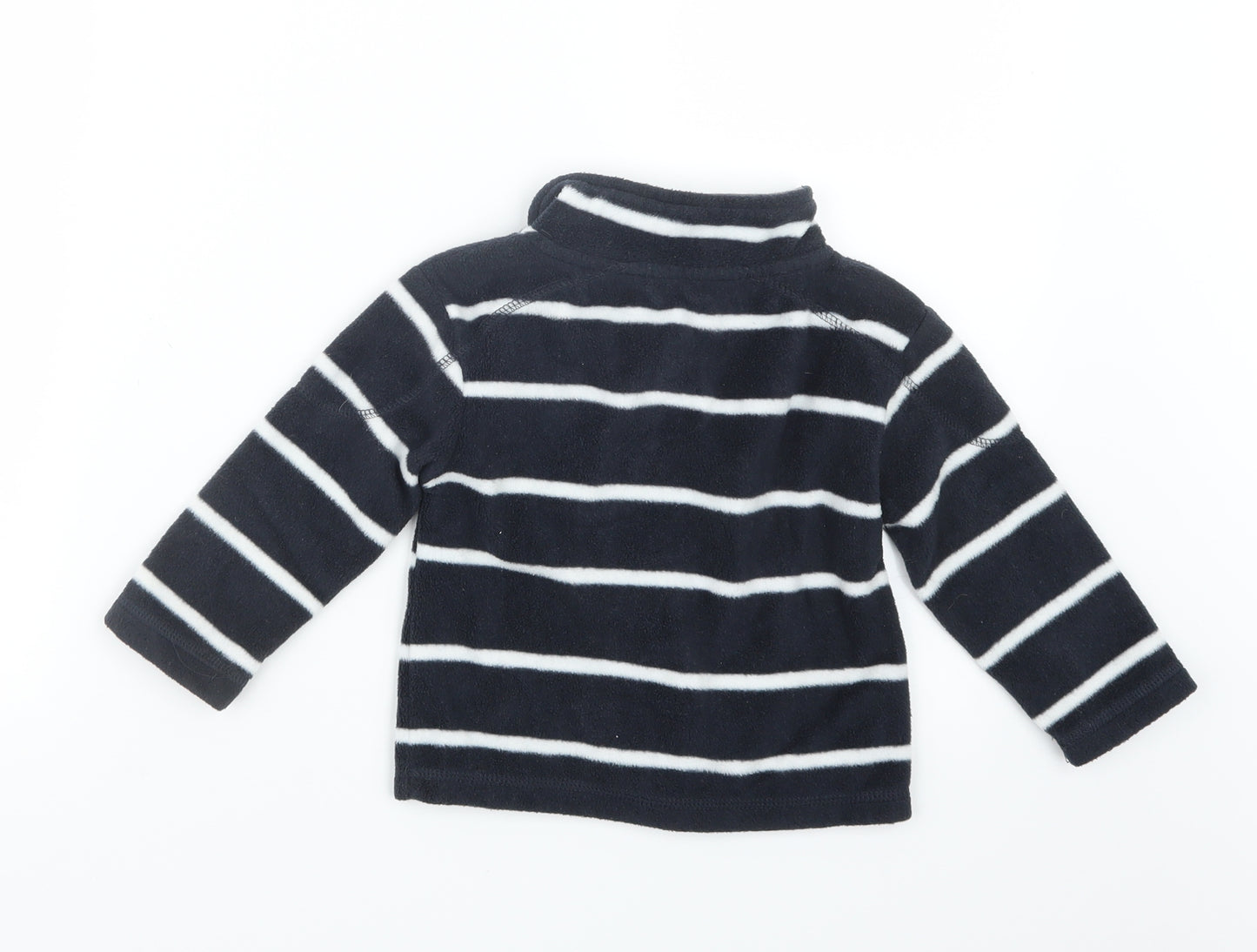 Rebel Boys Blue Striped  Pullover Sweatshirt Size 2-3 Years