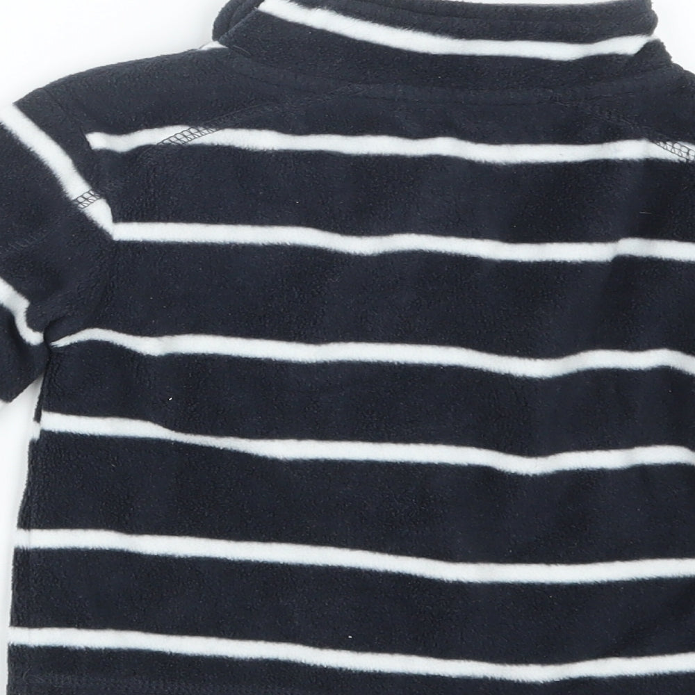 Rebel Boys Blue Striped  Pullover Sweatshirt Size 2-3 Years