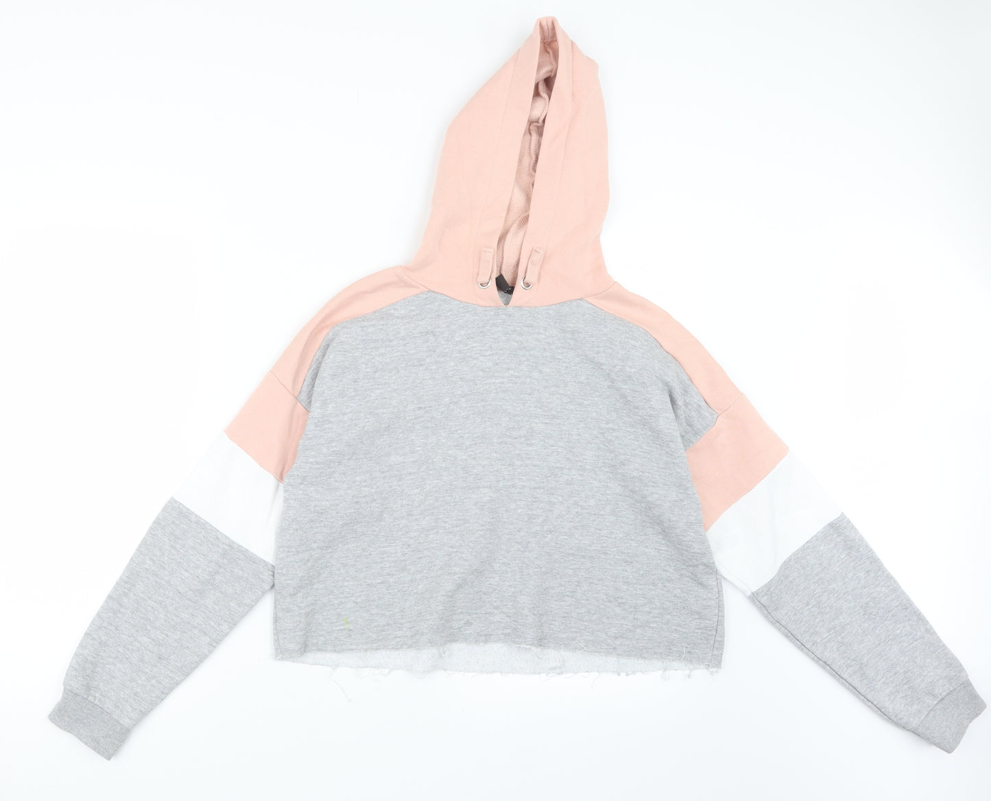 New Look Girls Grey   Pullover Hoodie Size 14-15 Years