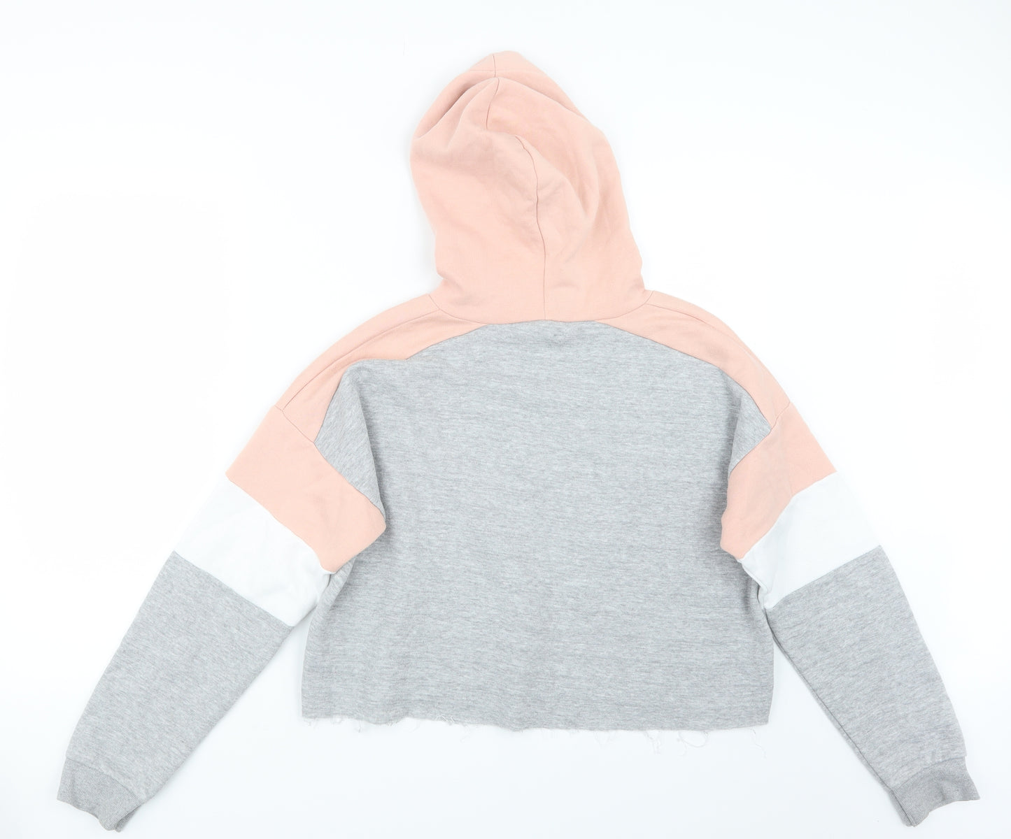 New Look Girls Grey   Pullover Hoodie Size 14-15 Years
