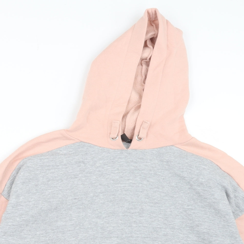 New Look Girls Grey   Pullover Hoodie Size 14-15 Years
