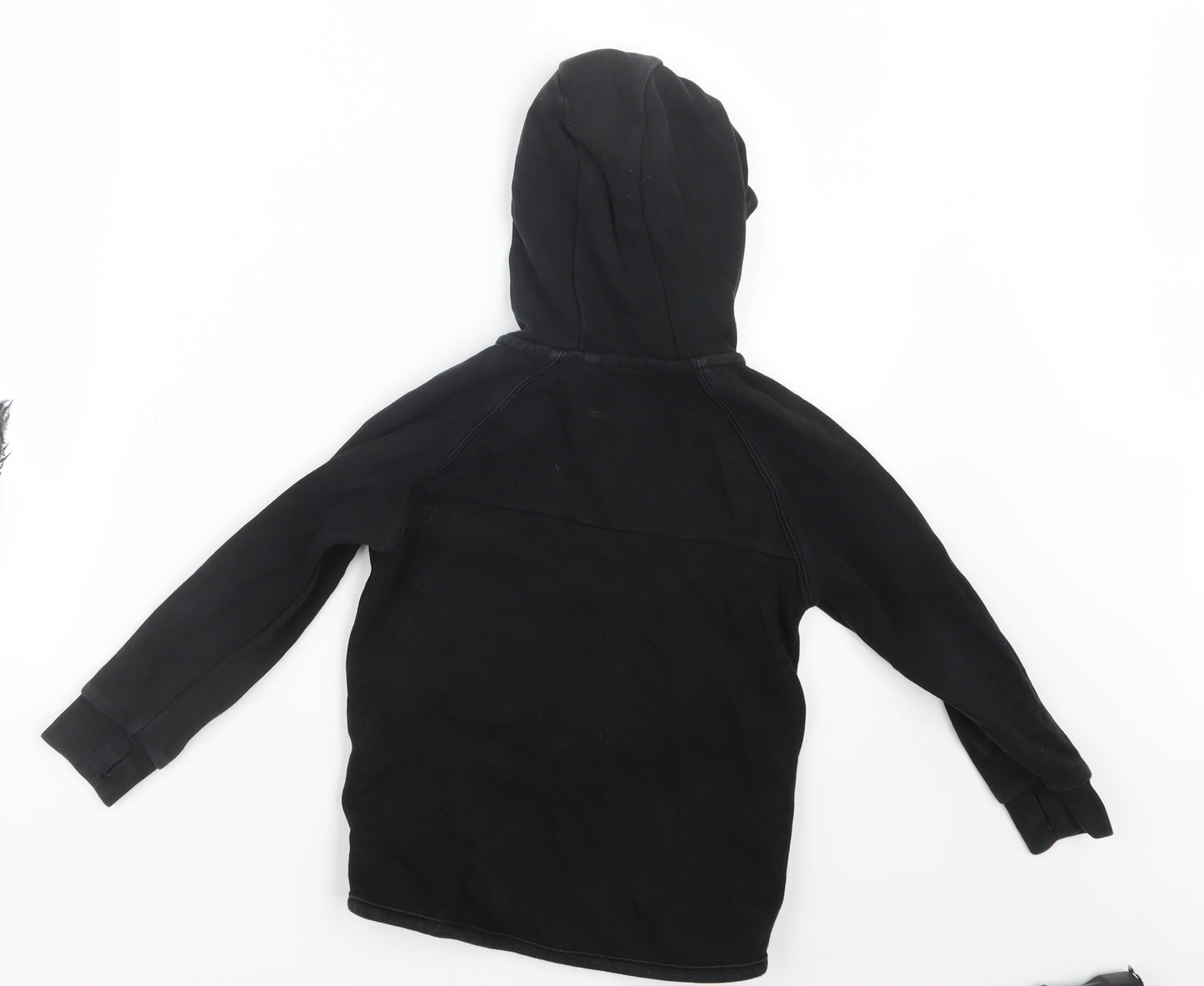 NEXT Boys Black   Full Zip Hoodie Size 6 Years