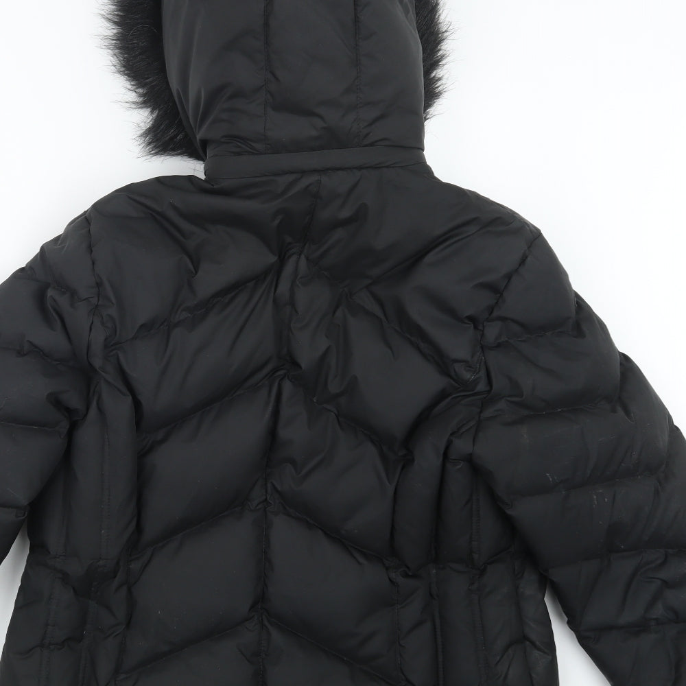 Per Una Womens Black   Jacket Coat Size L