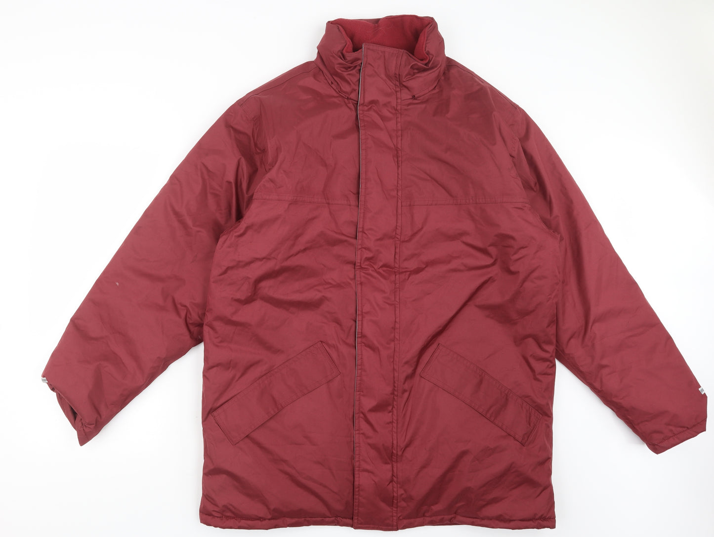 Result Mens Red   Jacket Coat Size L