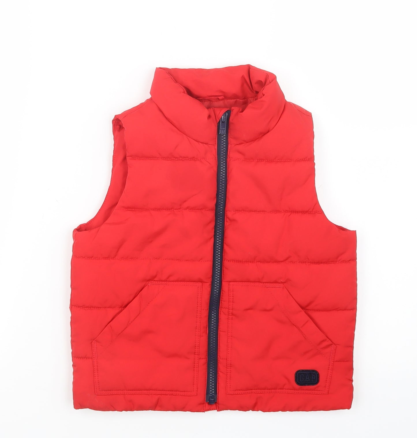 Gap Boys Red   Gilet Jacket Size 4 Years