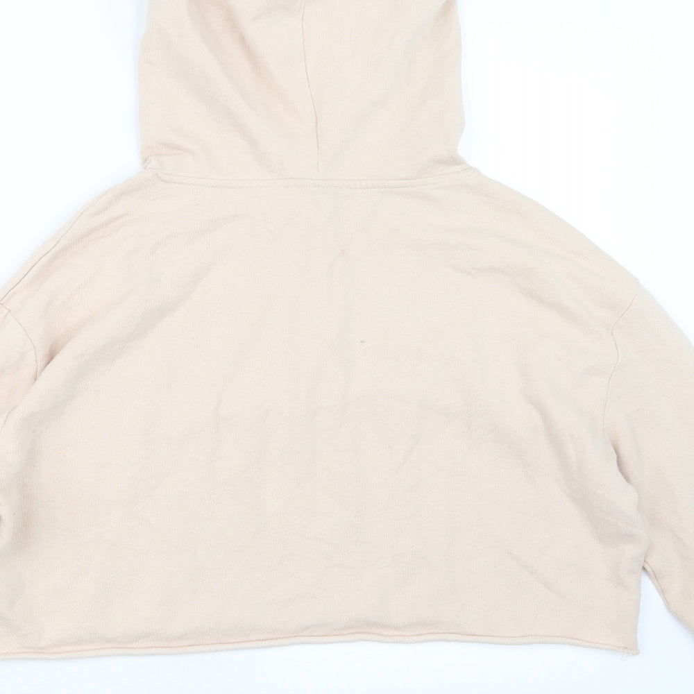 Divided by H&M Womens Beige   Pullover Hoodie Size M