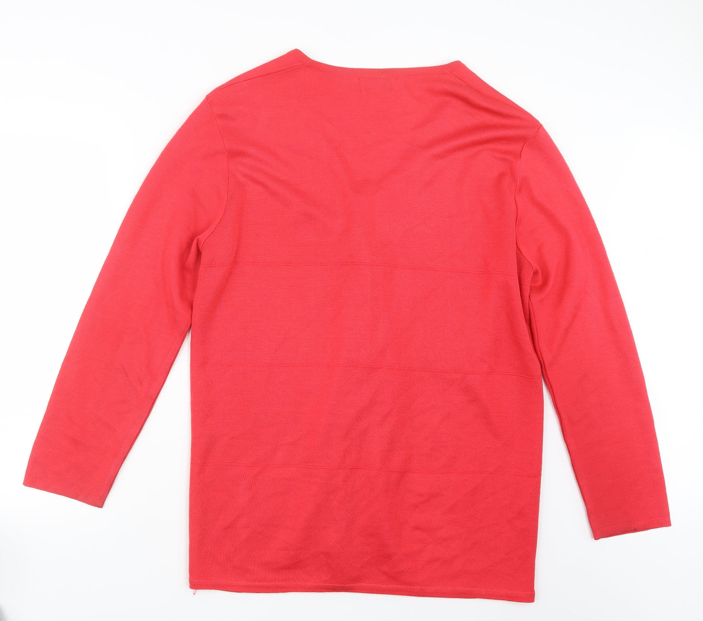 Chianti Womens Pink  Knit Cardigan Jumper Size XL