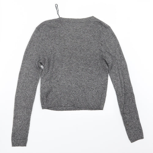 Divided by H&M Womens Grey  Knit Pullover Jumper Size S