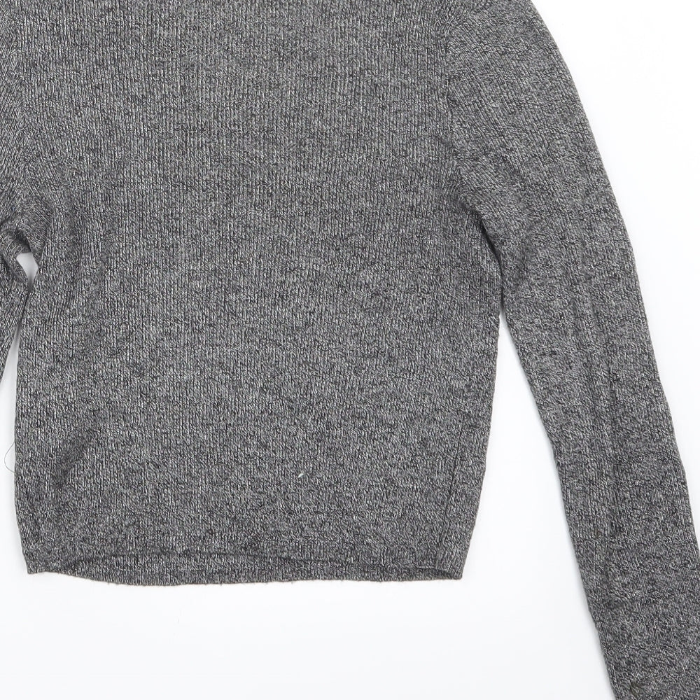 Divided by H&M Womens Grey  Knit Pullover Jumper Size S