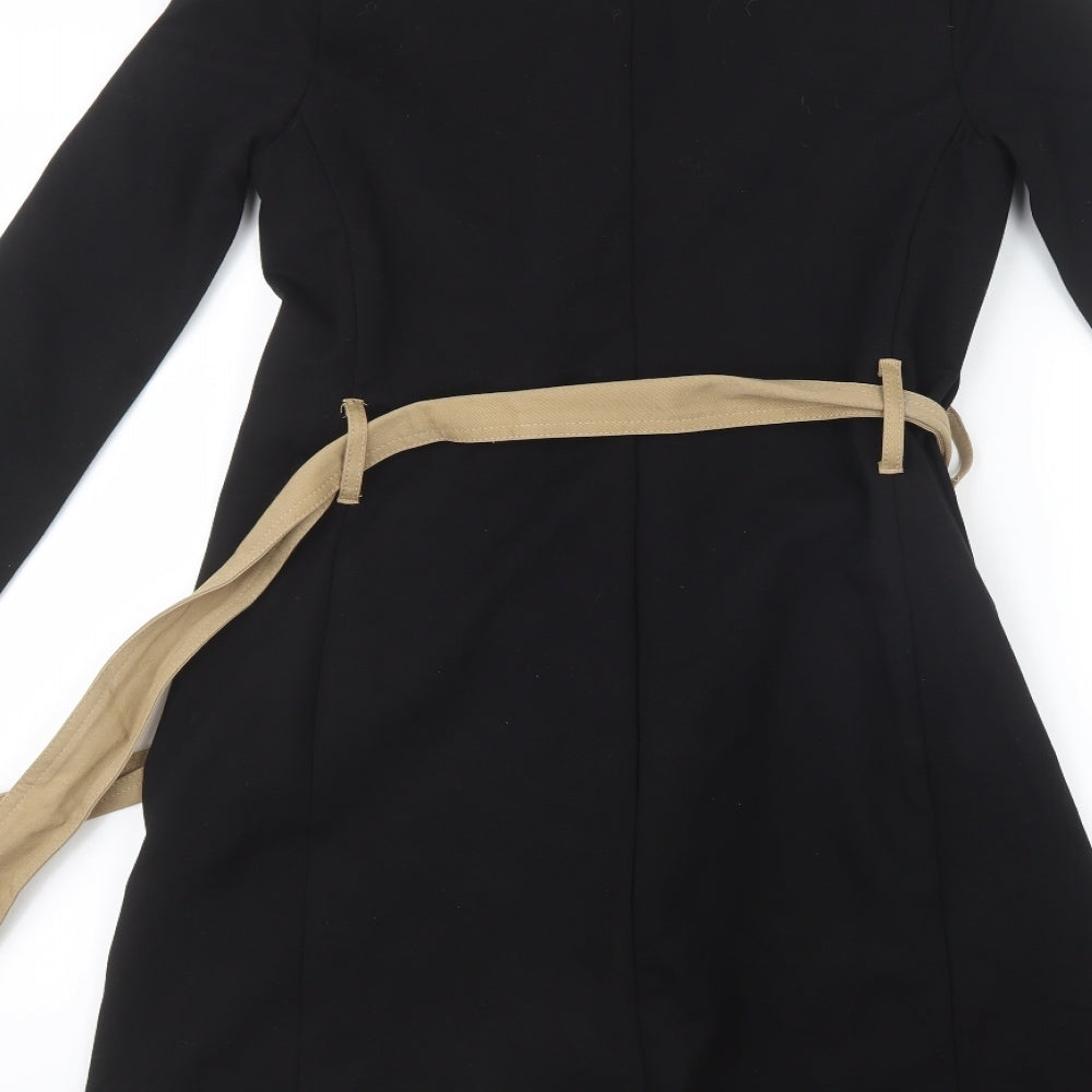 PINKO Womens Beige   Trench Coat Coat Size 8
