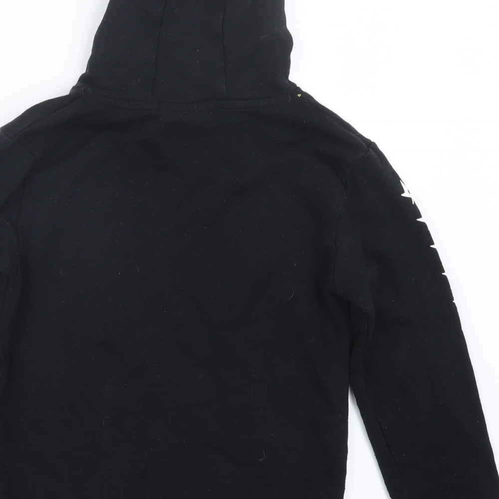 Primark Boys Black   Pullover Hoodie Size 9-10 Years