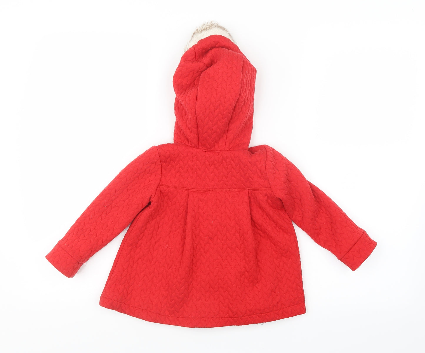 Cynthia Rowley Girls Red   Jacket  Size 9-12 Months