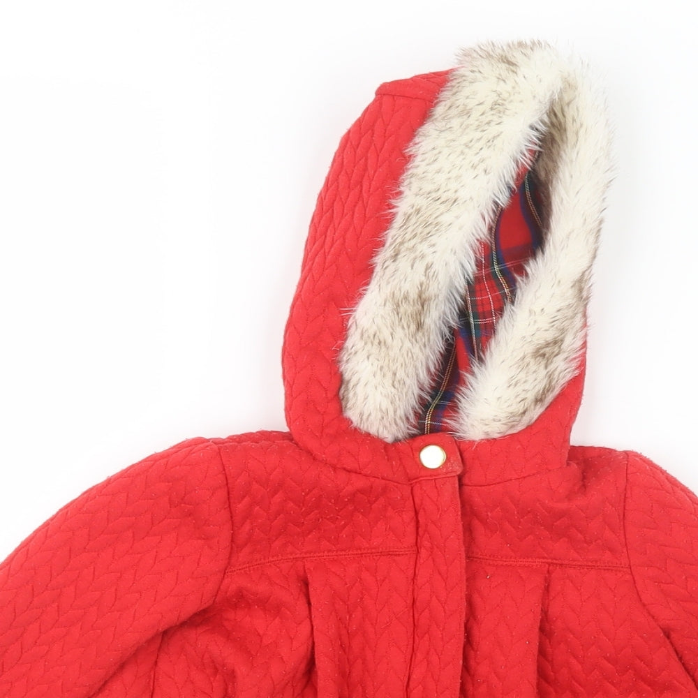 Cynthia Rowley Girls Red   Jacket  Size 9-12 Months