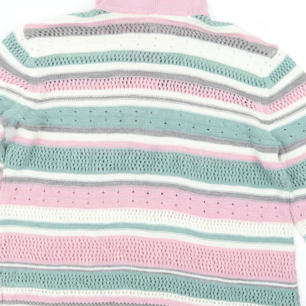 Preworn Womens Pink  Knit Pullover Jumper Size 16