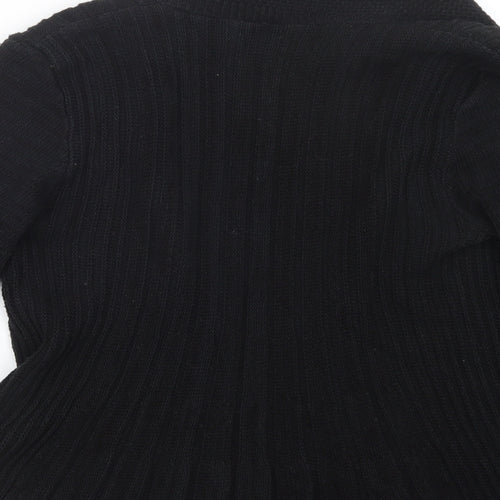 Emma Morgan Womens Black  Knit Cardigan Jumper Size M