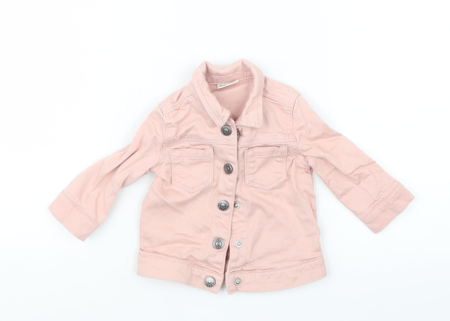 F&F Girls Pink   Jacket  Size 0-3 Months