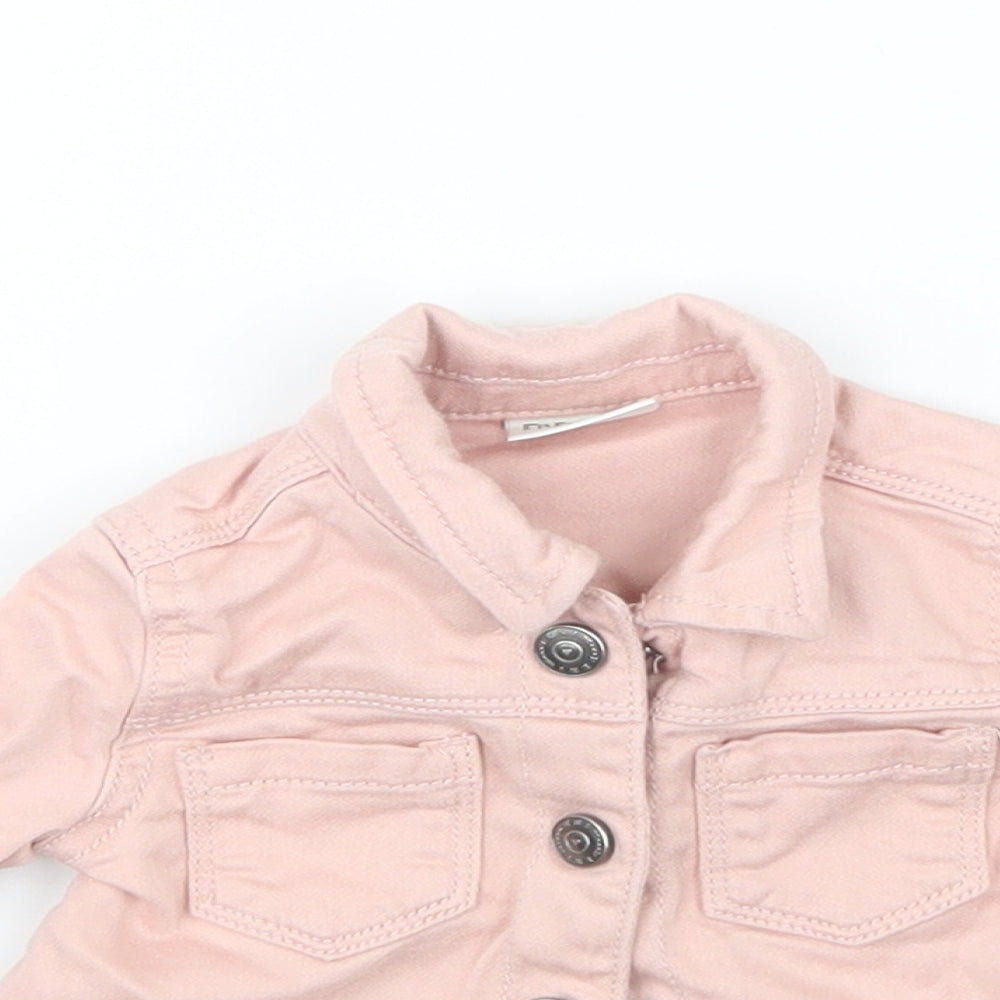 F&F Girls Pink   Jacket  Size 0-3 Months