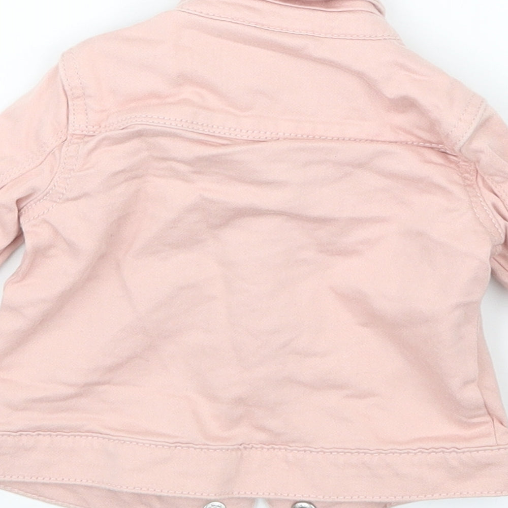 F&F Girls Pink   Jacket  Size 0-3 Months
