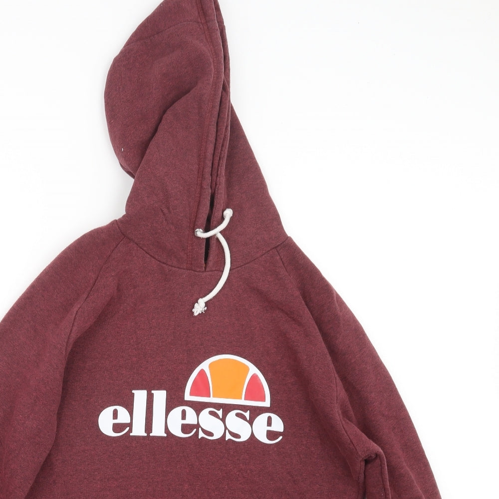 ellesse Womens Red   Pullover Hoodie Size 12