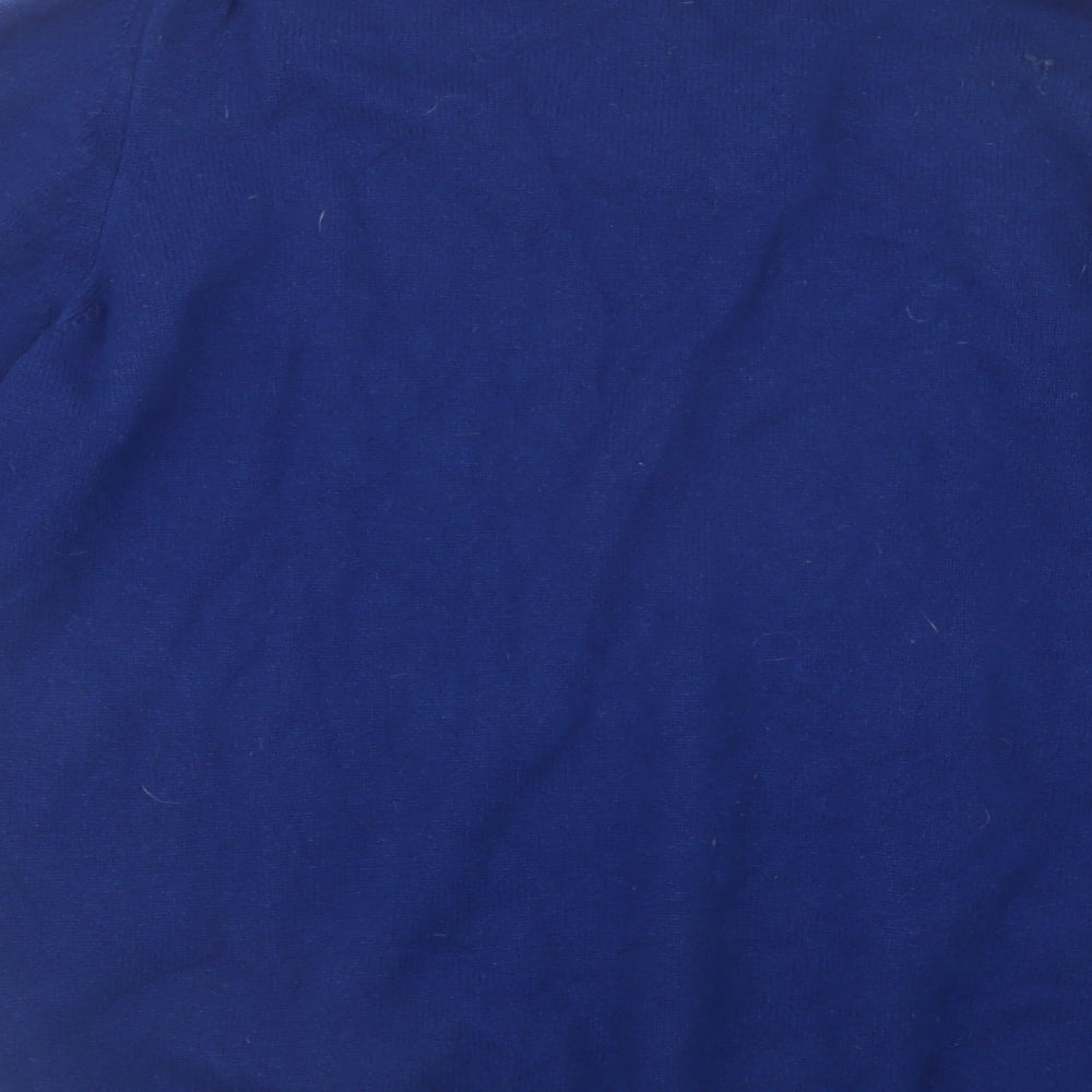 Glenmuir Mens Blue  Knit Pullover Sweatshirt Size L