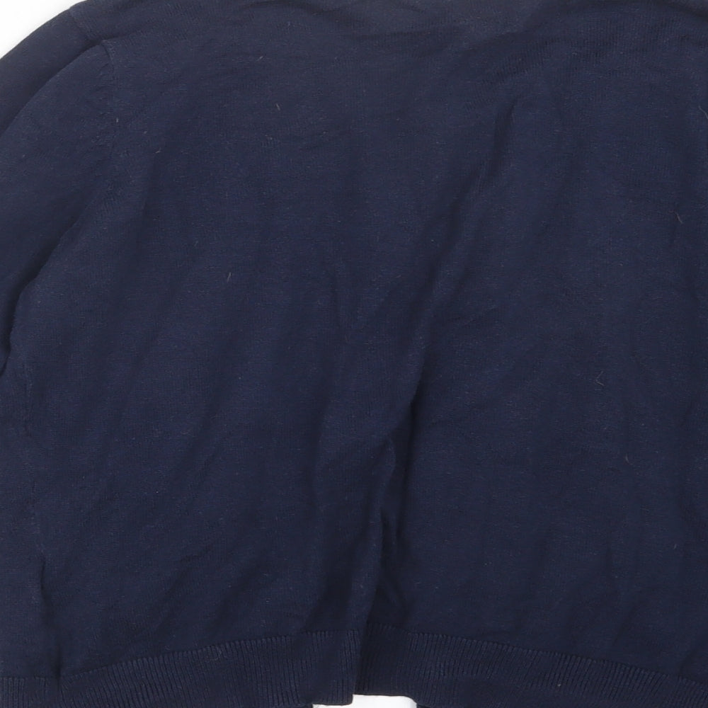 H&M Womens Blue  Knit Cardigan Jumper Size M