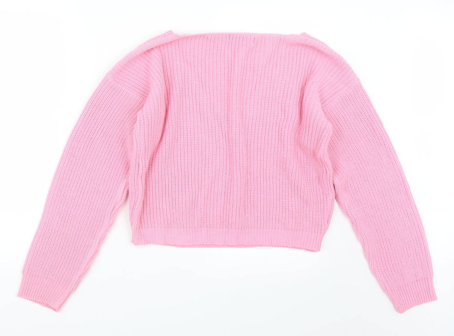 In the Style Womens Pink  Knit Pullover Jumper Size 10