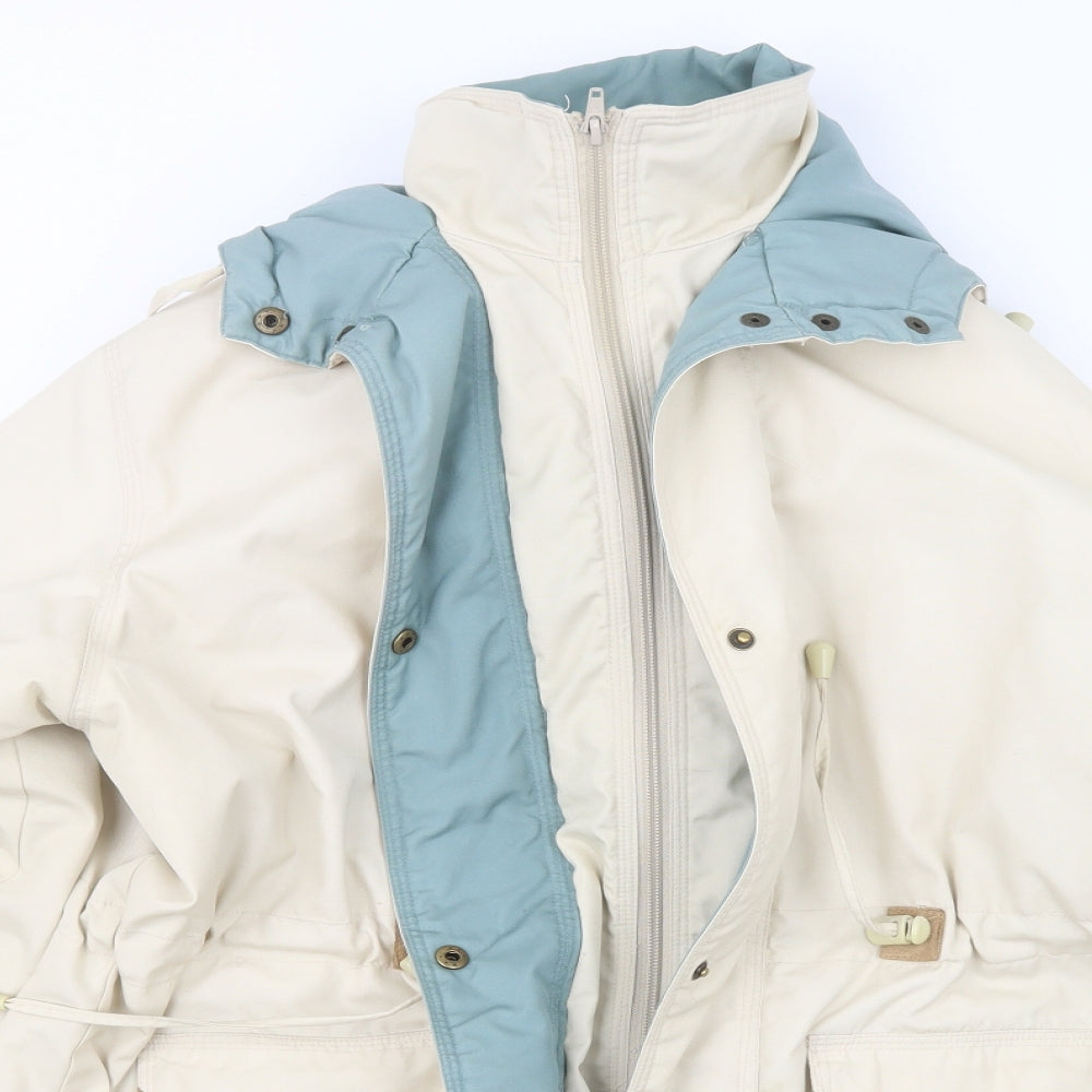 Classics Womens Ivory   Jacket Coat Size 18